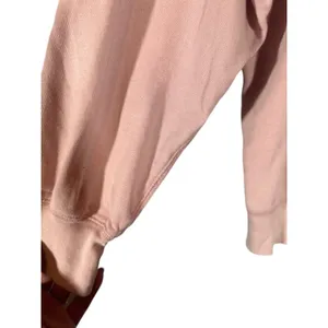 J. Crew Pink Long Sleeve Crew Neck Pullover Sweatshirt Women Sz M thumbnail 7