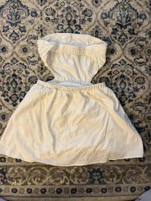 White Cutout Dress thumbnail 4