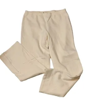 Polo BY RALPH LAUREN Polo sport zipped ankle sweatpants cream color size medium thumbnail 1