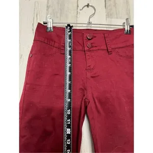 Burgundy skinny jeans Red Size 2 thumbnail 7