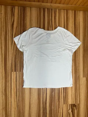 Pink/red MTV with floral Graphic White T-Shirt thumbnail 4