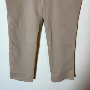 J. Jill Denim High-Rise Straight-Leg Ankle Pants‎ Size 10 Taupe Beige Utility thumbnail 3