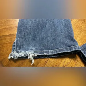 Calvin Klein Womens Flare Fit Distressed Jeans Size 27 thumbnail 3