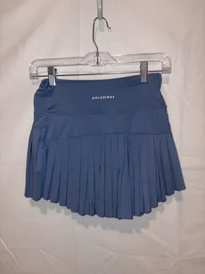 Gold Hinge Blue Tennis Skirt thumbnail 3