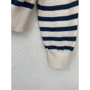 Pact Organic Cotton Earthcore Gritty Boho Granola Girl Striped Cardigan Sweater thumbnail 5