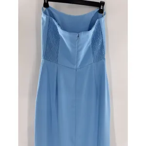 Amanda Uprichard X Revolve Dress Sz M Maxi Bustier Side Slit Party Formal Gown thumbnail 8