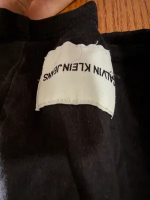 Calvin Klein Jeans Black Logo Tee thumbnail 2