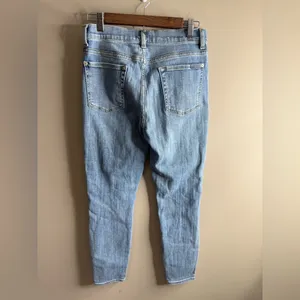 7 For All Mankind Light Blue Skinny Jeans size 29 thumbnail 8