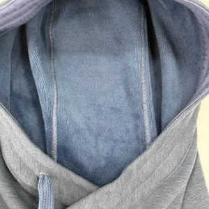 Marmot Women's Blue Crossover Cowl Neck Fleece Pullover Hoodie Sweatshirt Size M thumbnail 5
