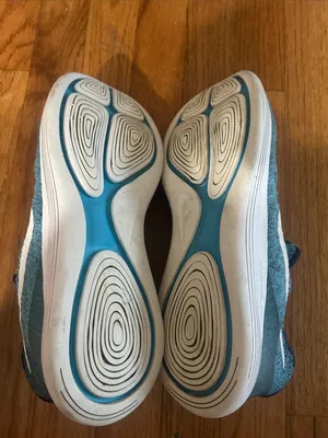 Nike Lunarepic Flyknit 2 Women's Size 10 Running Shoes Blue thumbnail 6