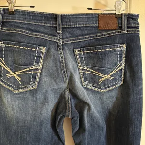 Women's BKE Taylor Jeans Low Slung Baggy Relaxed‎ Fit Sz 33 thumbnail 7