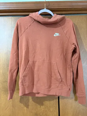 Nike orange hoodie thumbnail 1