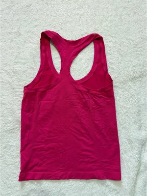 Pink athletic tank Size M thumbnail 3