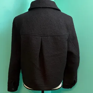 H&M black wool blend Shacket thumbnail 8