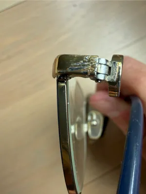 Tory Burch Cat Eye Eyeglass Frames in Gold and Navy - TY1067 thumbnail 7