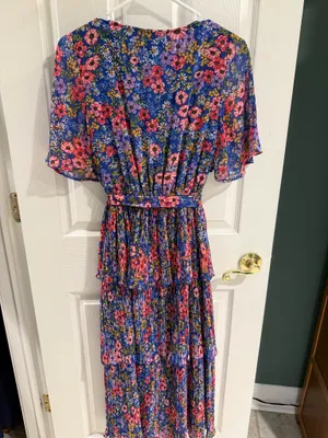 ASOS Floral Dress Midi thumbnail 3