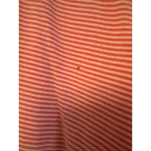 JK Intimates Pink White Striped Drawstring Capri Pajama Pants Women's Sz Small thumbnail 4