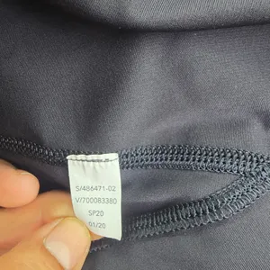 Athleta Match Point Tennis Dress Black Mesh Racerback Quarter Zip‎ Pockets M thumbnail 8