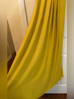 Asos Mustard Yellow Spaghetti Strap Maxi Dress thumbnail 7
