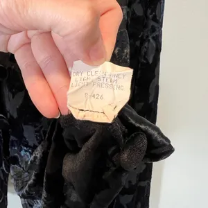 Rabbit Rabbit Designs Vintage Black Burnout Velvet Floral Jacket 20 Whimsigoth thumbnail 8