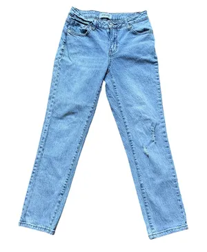 RSQ Light Wash Low Rise Straight Jeans Women’s Size 27 Y2K thumbnail 1