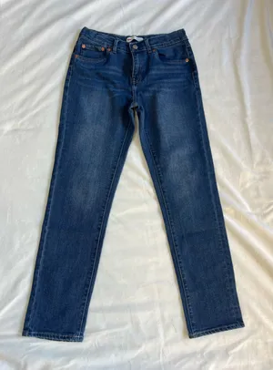 Levi's Blue Girfriend Jeans Size‎ 16 thumbnail 1
