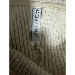 Rachel Pally Janna Ribbed Knit Sweater Dress in Oatmeal Bodycon, Size L thumbnail 6