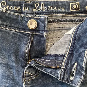 Grace In LA Bootcut Bling Pocket Jeans thumbnail 5