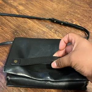Madewell The Morgan crossbody leather bag thumbnail 3