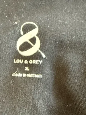Lou & Grey Black Wide-Leg Yoga Pants thumbnail 4