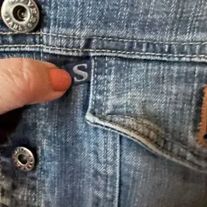 Vintage Silver clothing Company size M made in Canada denim jacket. thumbnail 3