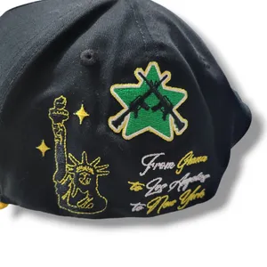 Homme + Femme Hat FTY Africa World Tour Art Basel Embroidered Snapback Hat New thumbnail 4