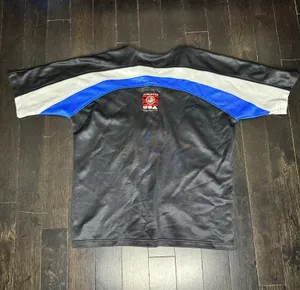 Champion Vintage Y2K Underdawg Sports Gear New York World All American USA Baseball Jersey Sz Medium thumbnail 6