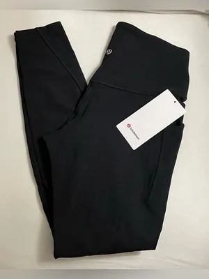 Lululemon athletica NWT Black High-Rise Align 28” Leggings with Pockets Size 10 thumbnail 7
