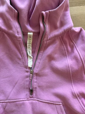Pink Lululemon Scuba Half-Zip Hoodie thumbnail 3