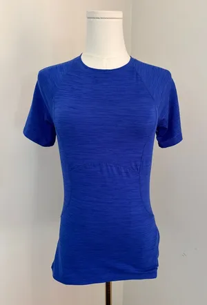 Spyder Women's Short Sleeve Performance Tee in Royal Blue thumbnail 1