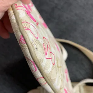 Vintage Coach Waverly Cherries Print Crossbody Purse thumbnail 11