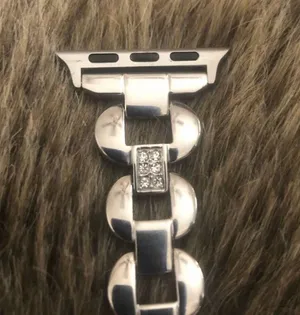 Apple Watch stainless steel luxury band rhinestone thumbnail 3