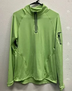 Rei Womens Medium Polyester Blend High Visibility Green Active Top #734 thumbnail 1