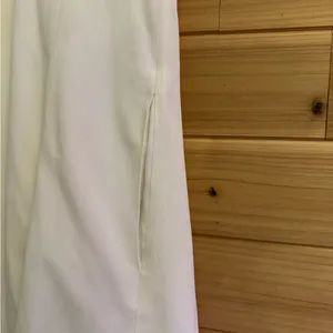 Reiss 2/XS V Neck Viscose Skater Mini Dress Bridal Summer thumbnail 3