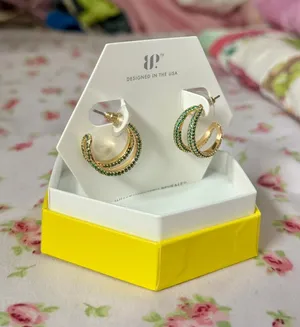 BP Gold Earrings thumbnail 1