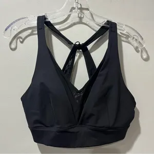 Ziya Active‎ One More Rep Black Adjustable Mesh Bra Size Medium thumbnail 5
