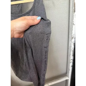 lululemon‎ racerback tank top features swiftly tech tank grey 10 thumbnail 3