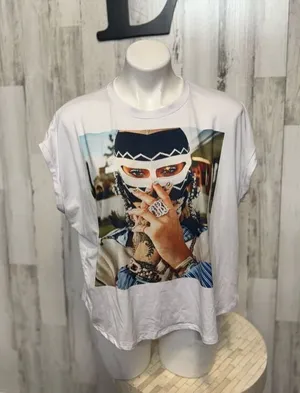 White blouse Size L thumbnail 1