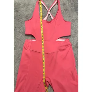Free People FP Movement L Back It Up Workout One Piece Jumpsuit Bodysuit Gym thumbnail 8