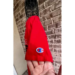 Champion Vintage Georgia Bulldogs T Shirt Large Red Short Sleeves Embroi… thumbnail 8