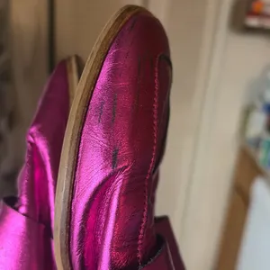 ✨Free People At Ease Metallic Pink Sz Loafers✨ thumbnail 12