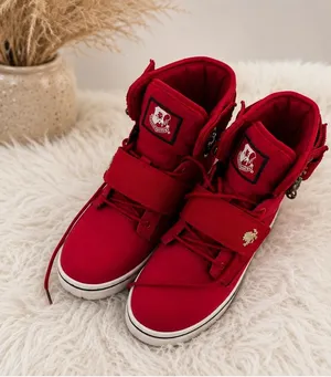 Vlado Red Sneakers Size 10.5 thumbnail 1