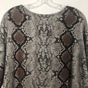 Ember Snake Print V-Neck Dolman Sleeve Top Size L thumbnail 7