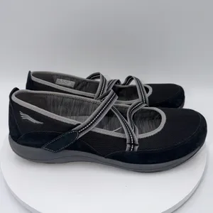 Dansko Womens Hazel Black Suede Mesh Mary Jane Flats Sneakers Size 42 11.5-12 thumbnail 2